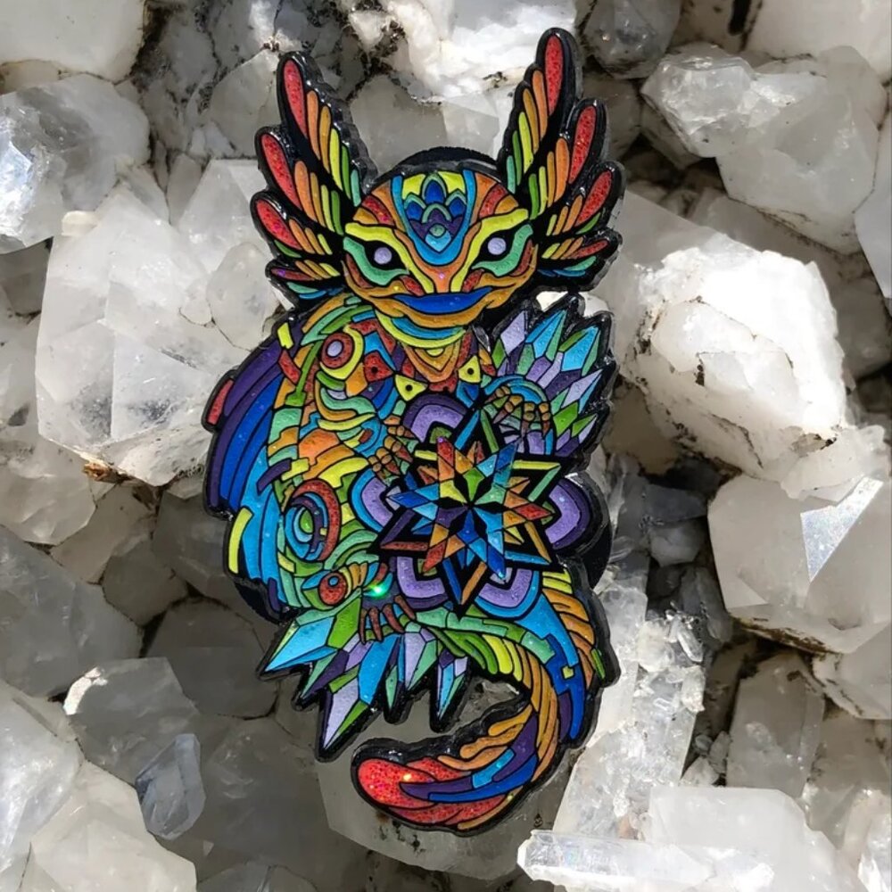 New Age Original Artwork - Pins - Dominate Sally Mandala